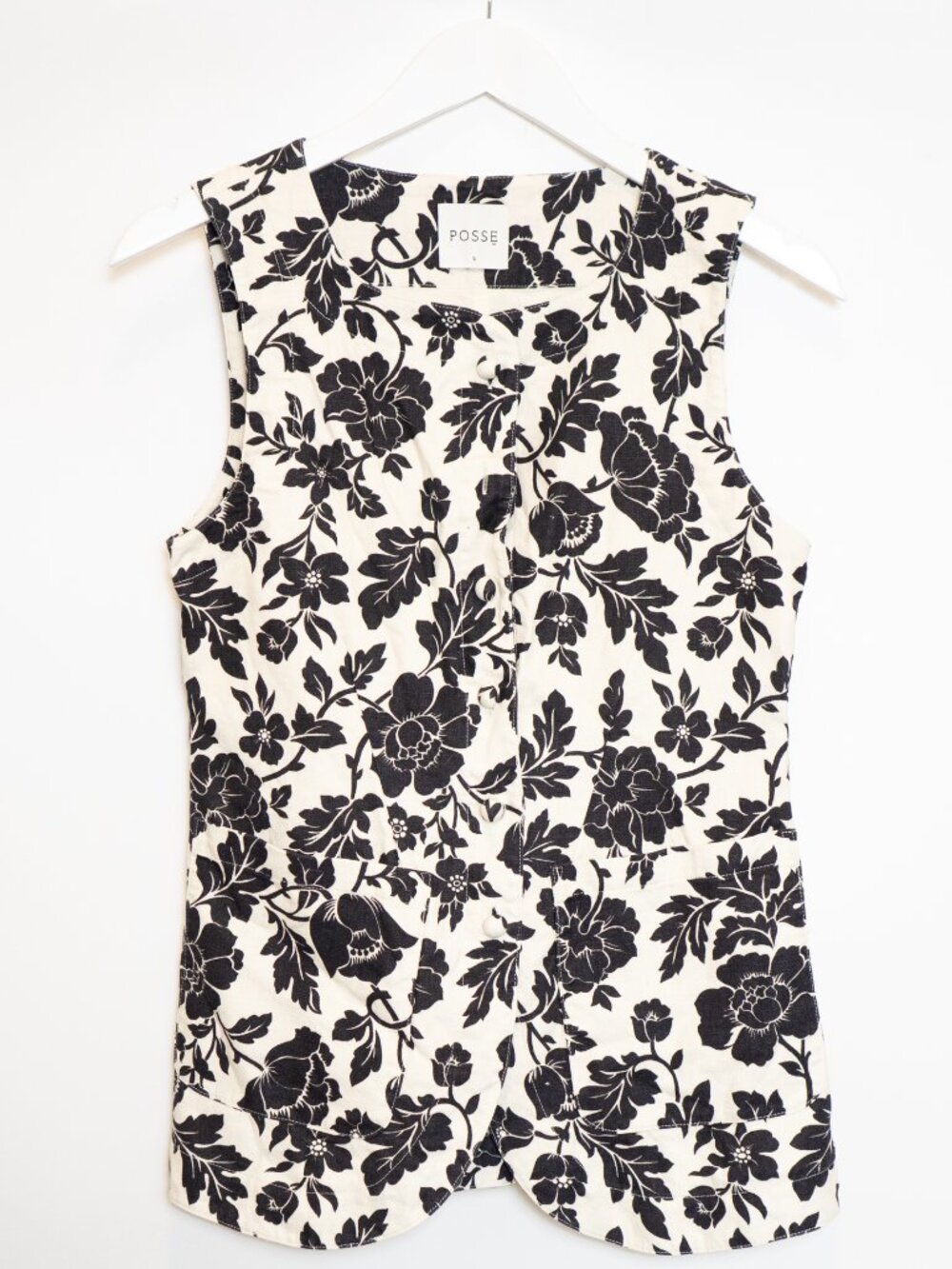Posse Romeo Linen Vest - Picture 2 of 2
